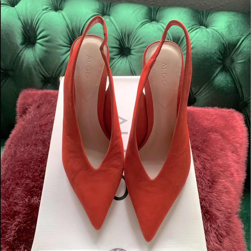 Aldo sling back stiletto